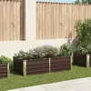 Image de vidaXL Jardinière - Marron 160x80x45 cm