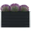 Image de vidaXL Jardinière - Anthracite 100x100x45 cm