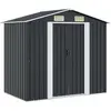 Image de vidaXL Abri de stockage pour jardin 204x132x186 cm