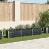 Image de vidaXL Lit surélevé de jardin - Acier galvanisé 240x40x45 cm Anthracite