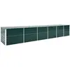 Image de VidaXL Lit Surélevé de Jardin Acier 480x80x77 cm Vert