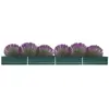 Image de vidaXL Lit surélevé de jardin - Acier galvanisé 600x80x45 cm - Vert