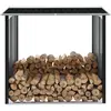 Image de vidaXL Abri de stockage à bois - Anthracite