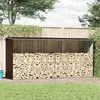 Image de vidaXL Abri de stockage de bois - Marron