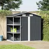 Image de vidaXL Abri de jardin 205x130x183 cm