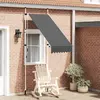 Image de vidaXL Auvent manuel 100 cm - Anthracite