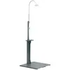 Image de vidaXL Douche Jardin Anthracite Bois