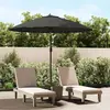Image de vidaXL Parasol d'extérieur 270 cm - Anthracite