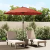 Image de vidaXL Parasol d'Extérieur 270 cm - Terre Cuite