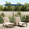 Image de vidaXL Parasol de Jardin - Bleu Azuré