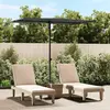 Image de vidaXL Parasol - 2x1.5 m - Anthracite