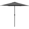 Image de vidaXL Parasol de jardin - Anthracite 270x246 cm