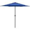 Image de vidaXL Parasol de jardin 270x246 cm - Bleu Azuré