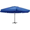 Image de vidaXL Parasol de jardin aluminium - Bleu azuré 500 cm
