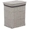 Image de VidaXL Panier à linge Saule blanc