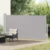Image de vidaXL Auvent latéral rétractable 170x300 cm Gris