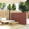 Image de vidaXL Auvent Latéral 120x500 cm Marron