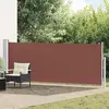 Image de vidaXL Auvent latéral 140x500 cm Marron