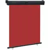 Image de vidaXL Auvent latéral balcon - 145x250 cm Rouge
