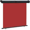 Image de vidaXL Auvent latéral de balcon 175x250 cm - Rouge