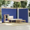 Image de vidaXL Auvent latéral rétractable - Bleu