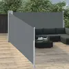 Image de VIDAXL Auvent latéral rétractable - Anthracite