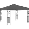 Image de vidaXL Belvédère 3x3 m Anthracite