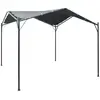 Image de vidaXL Auvent tente belvédère 3x3 m Acier Anthracite