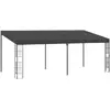 Image de vidaXL Belvédère mural 3x6 m Anthracite