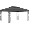 Image de vidaXL Tonnelle avec double toit 3x4 m - Anthracite