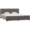 Image de vidaXL Lit 180x200 cm Velours Gris