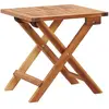Image de vidaXL Table pliable de jardin en acacia