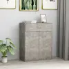 Image de vidaXL Buffet Gris béton