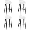 Image de Tabouret de Bar Blanc - vidaXL