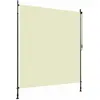 Image de vidaXL Store roulant d'extérieur 200x270 cm Crème