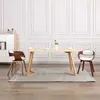 Image de vidaXL Chaises - Bois courbé et Similicuir