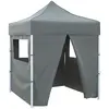 Image de vidaXL Tente de réception 2x2 m Anthracite
