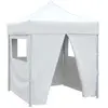 Image de vidaXL Tente pliable Blanc 2 m