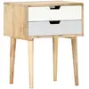 Image de VidaXL Table de chevet 286481 - Bois de manguier
