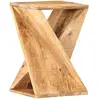 Image de vidaXL Table d'appoint manguier massif