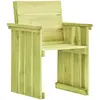 Image de vidaXL Chaise de jardin Bois de pin