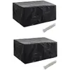 Image de VIDAXL Housses de salon de jardin 2 pcs  illets 180 x 140 cm