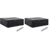 Image de VidaXL Housses de salon de jardin 2 pcs