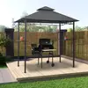 Image de vidaXL Belvédère de barbecue 240x150 cm - Anthracite