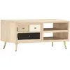 Image de VIDAXL Table basse rétro - Manguier