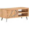 Image de vidaXL Table basse - Bois d'acacia massif