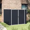 Image de vidaXL Abri de jardin - Anthracite