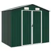 Image de vidaXL Abri de jardin Vert 205x129x183 cm
