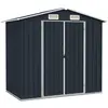 Image de vidaXL Abri de jardin Anthracite 205x129x183 cm