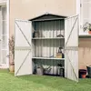 Image de vidaXL Abri de jardin - Anthracite